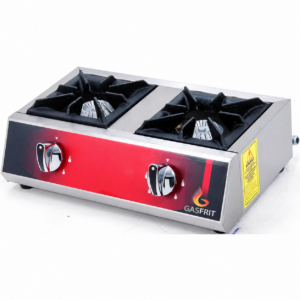 Cocina 2 fuegos a gas serie E-line
