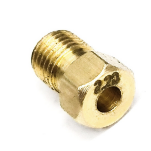 Inyector Rosca M4,5x0,5 Taladro 2,20mm Tamaño de Llave 5mm L7,5mm