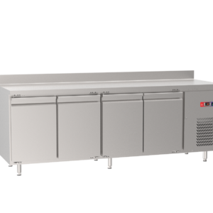 Mesa refrigerada 4 puertas 2230 x 600 x 850 + 100 mm