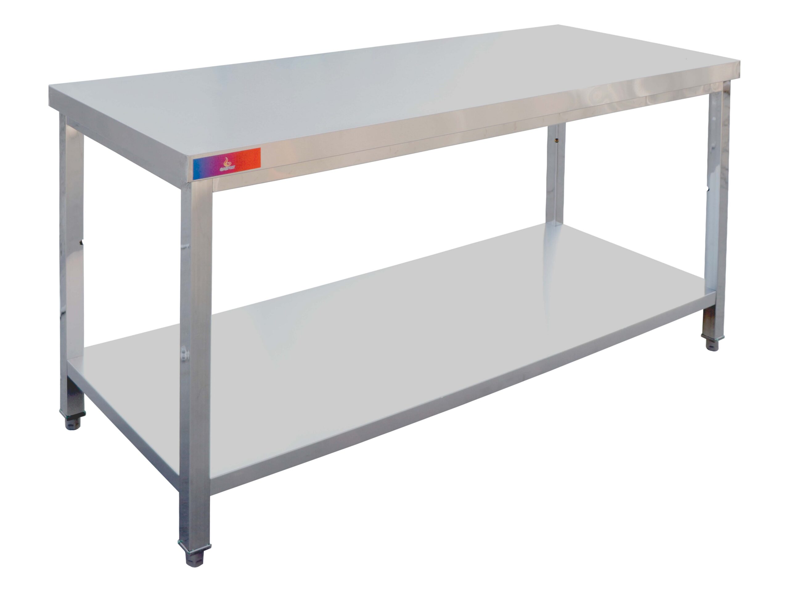 Mesa de trabajo de acero inoxidable 1400 x 600 x 850 mm