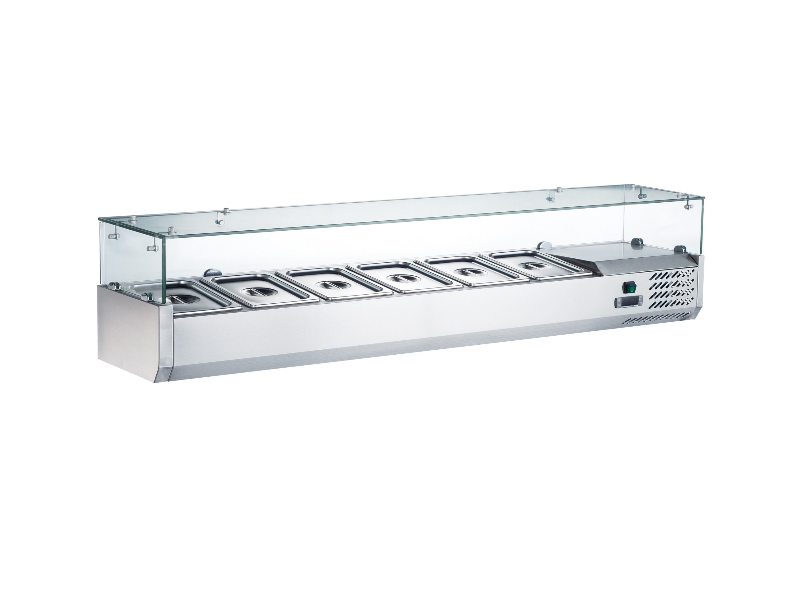 Vitrina de ingredientes refrigerada 2000 mm