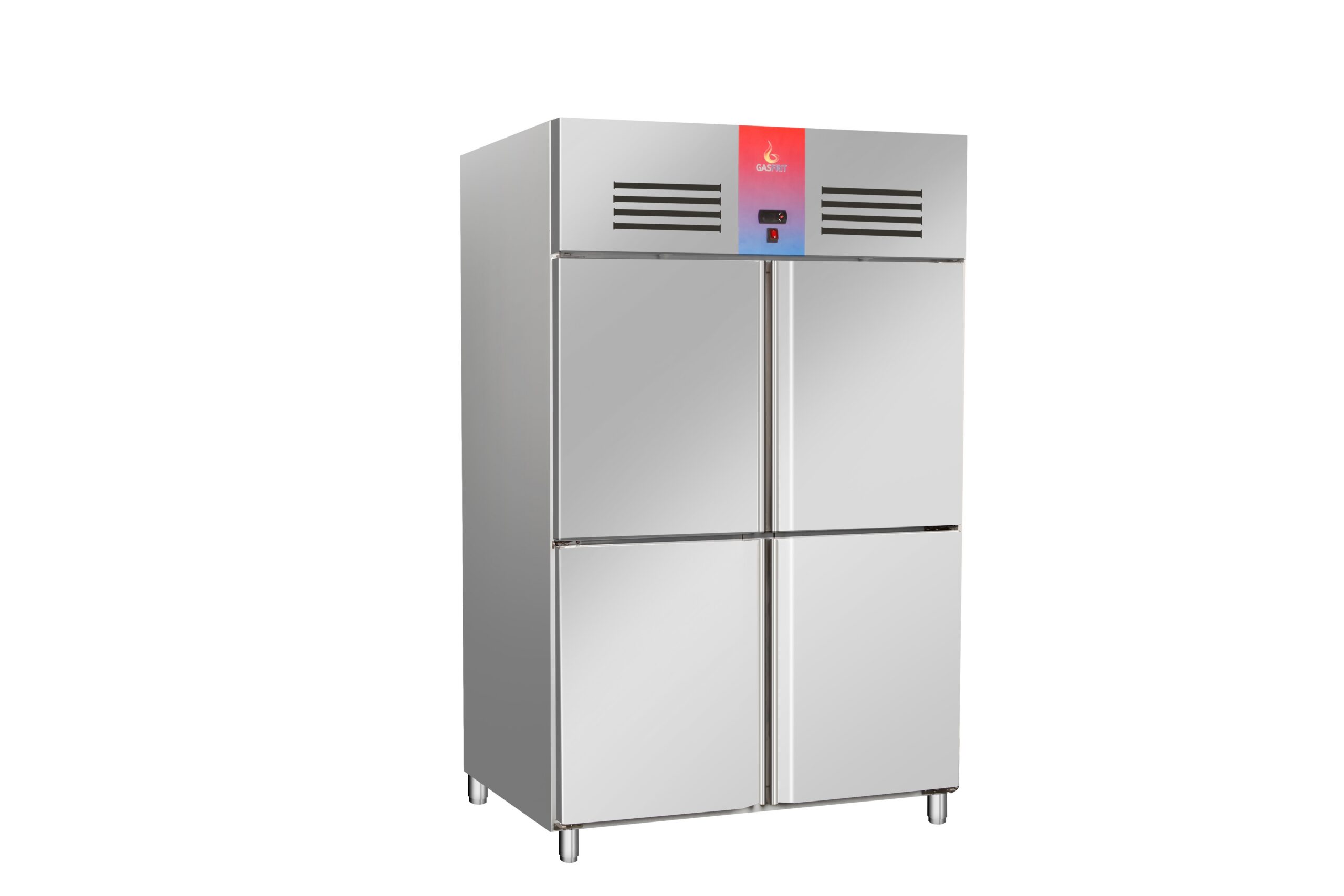 Armario refrigerado 4 puertas de acero 1240 x 760 x 2010 mm