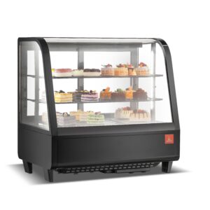 Vitrina refrigerada sobremesa 4 caras de cristal