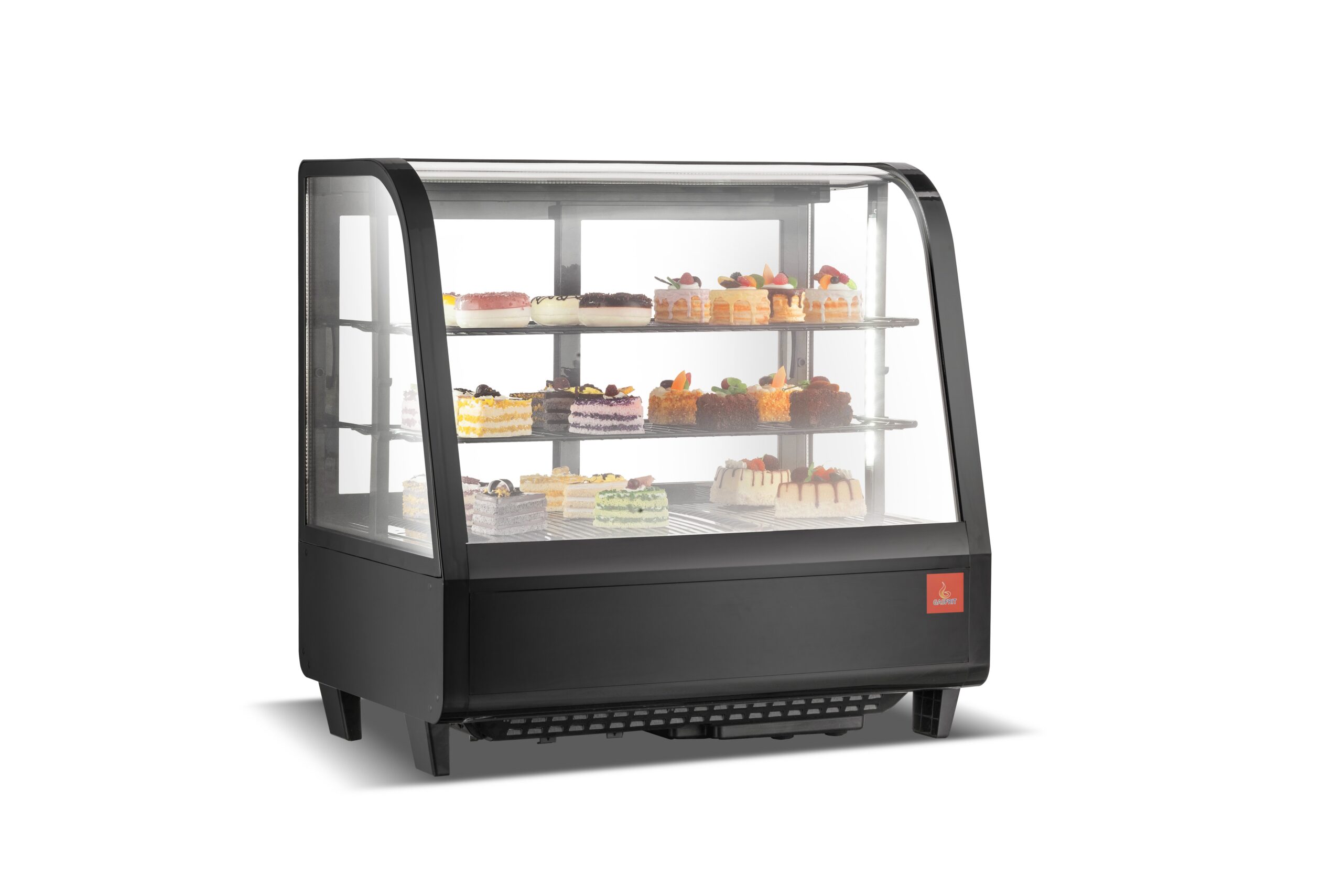 Vitrina refrigerada sobremesa 4 caras de cristal