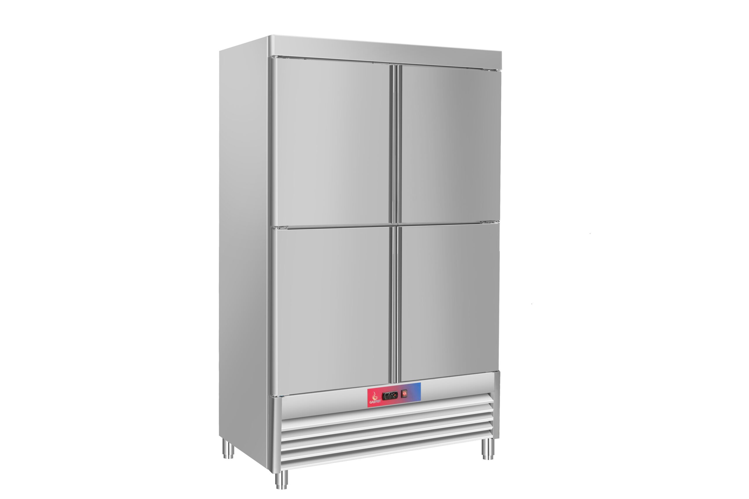 Armario refrigerado 4 puertas acero inoxidable