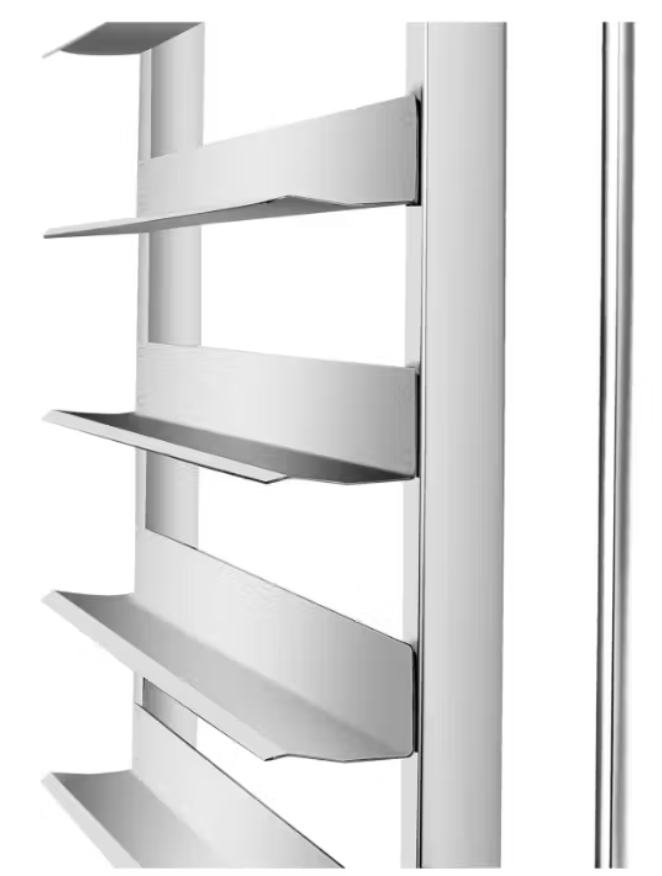 Carro bandejero 15 bandejas GN 1/1 mm en acero inox