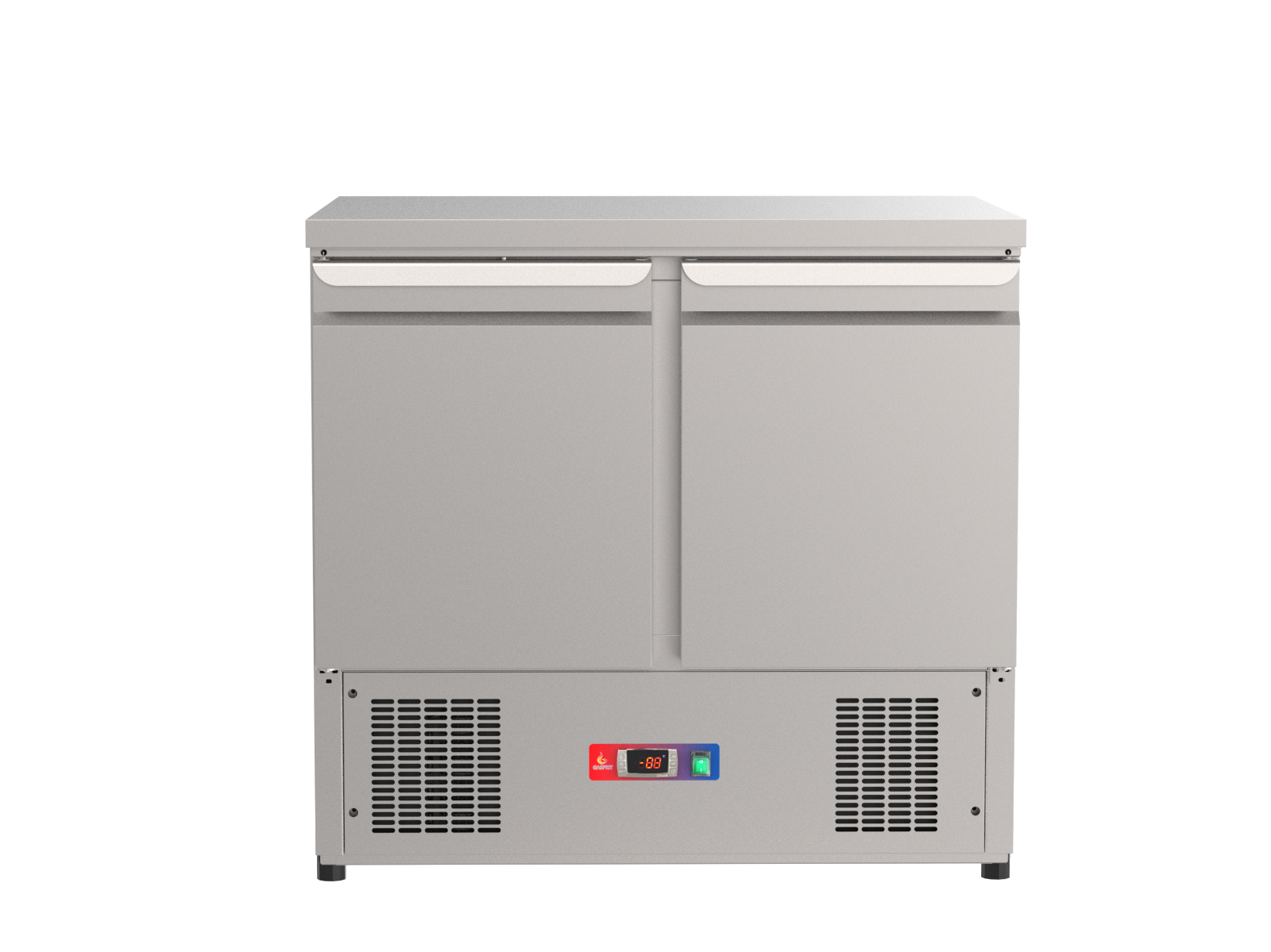 Mesa refrigerada compacta 2 puertas 900 x 700 x 850 mm