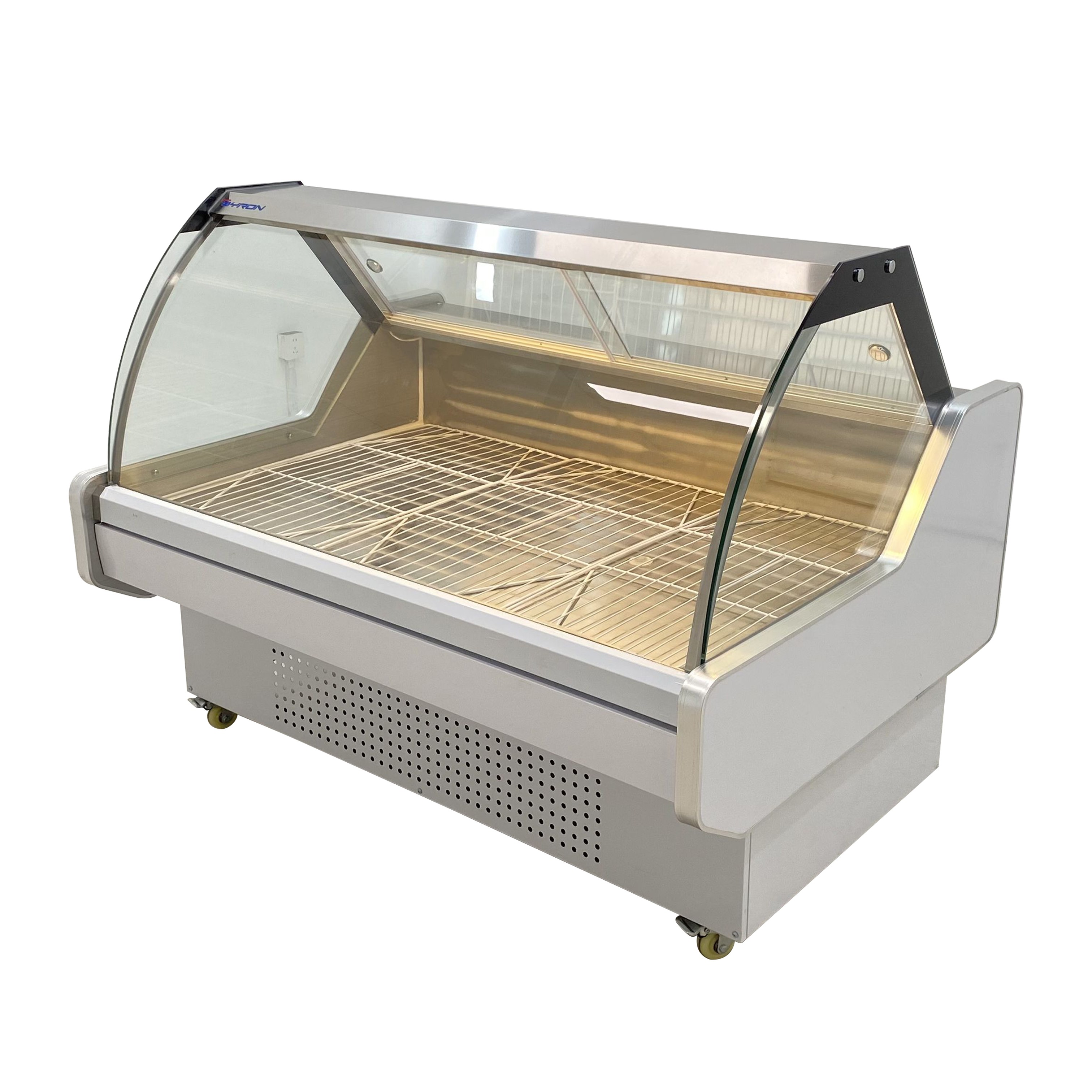 Vitrina Charcutera Color Blanco – 1500 x 1050 x 1200 mm Cristal Curvo