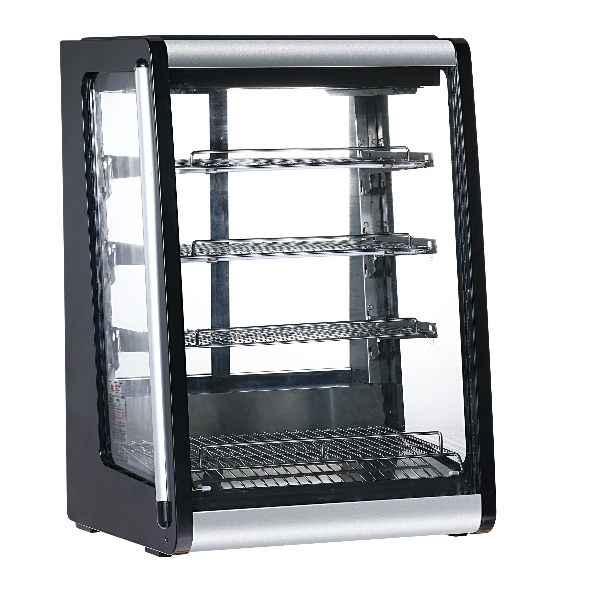 Vitrina refrigerada sobremesa 4 caras de cristal
