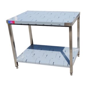 Mesa de trabajo de acero inoxidable 1000 x 600 x 850 mm