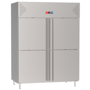 Armario refrigerado 4 puertas acero 1480 x 830 x 2100 mm