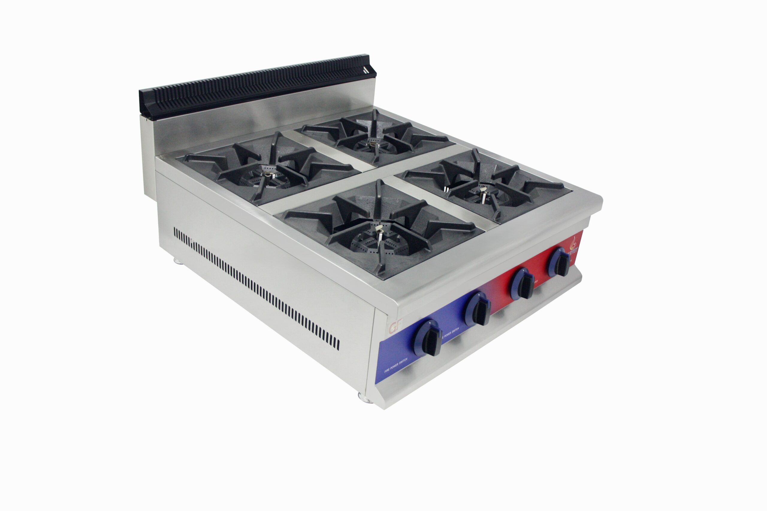 Cocina 4 fuegos de sobremesa a gas