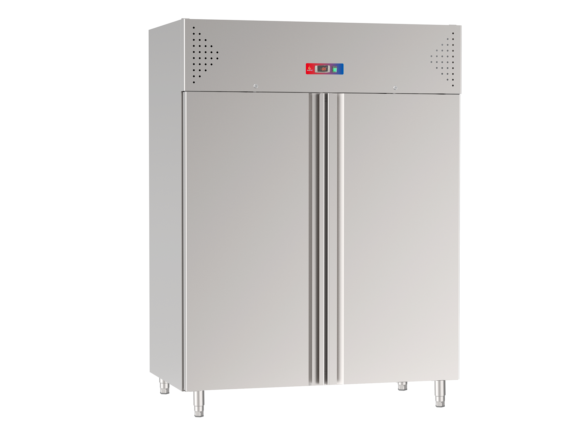 Armario refrigerado 2 puertas de acero 1480 x 830 x 2010 mm