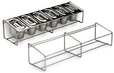 Soporte Inoxidable Para Cubetas Gn