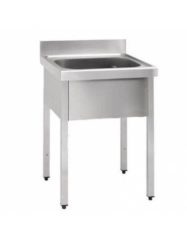 Fregadero Cocina 1 Cuba Con Bastidor Sin Estante