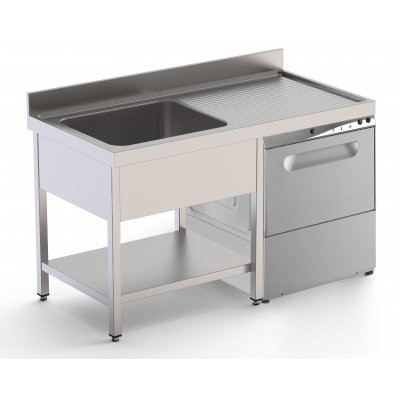 Fregadero Con Estante Para Lavavajillas Cocina