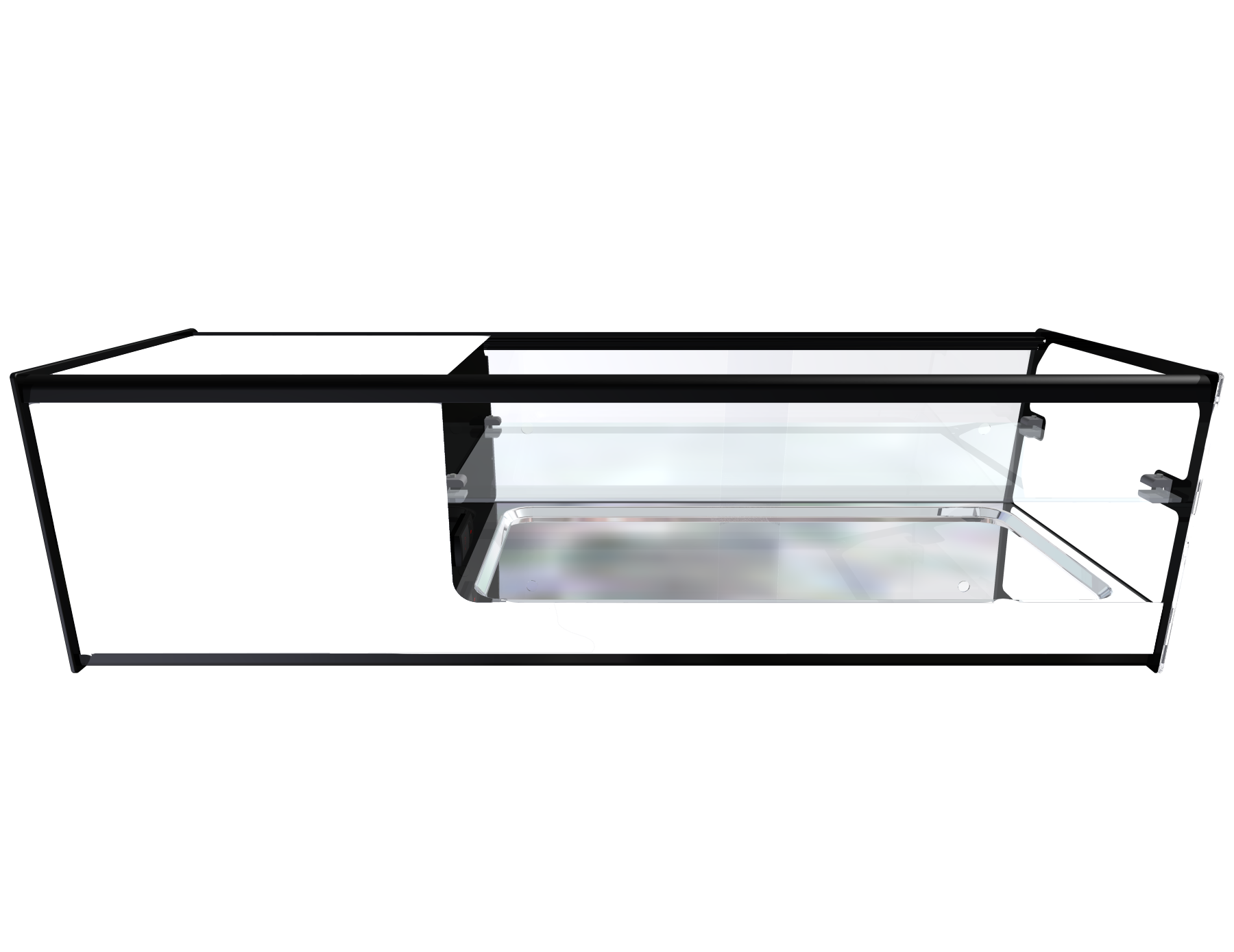 Vitrina Fria Cube 2 Pisos Movilfrit