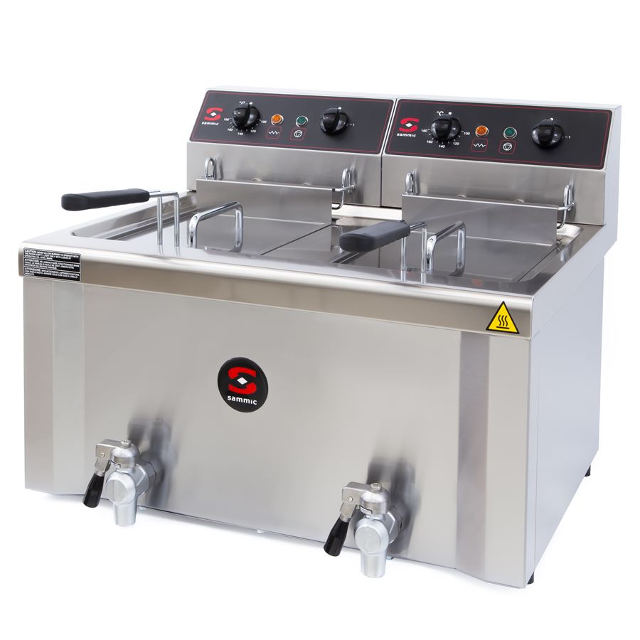Sammic · Freidora FE-8+8 230/50-60/1