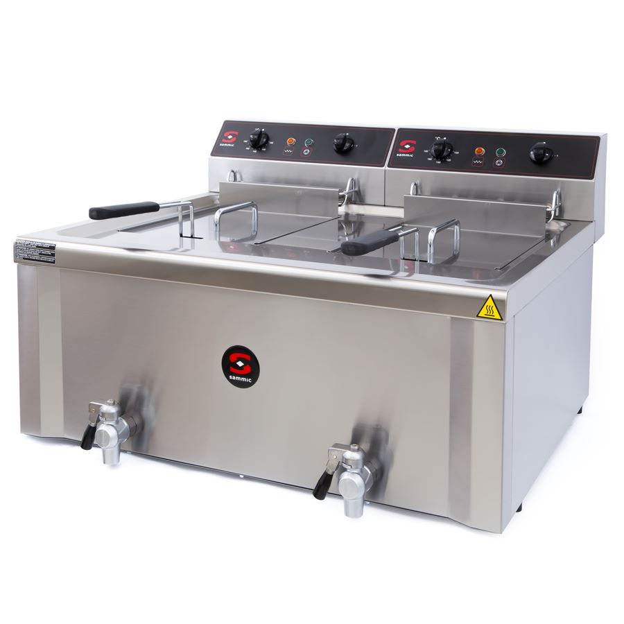 Sammic · Freidora FE-12+12 400/50-60/3N