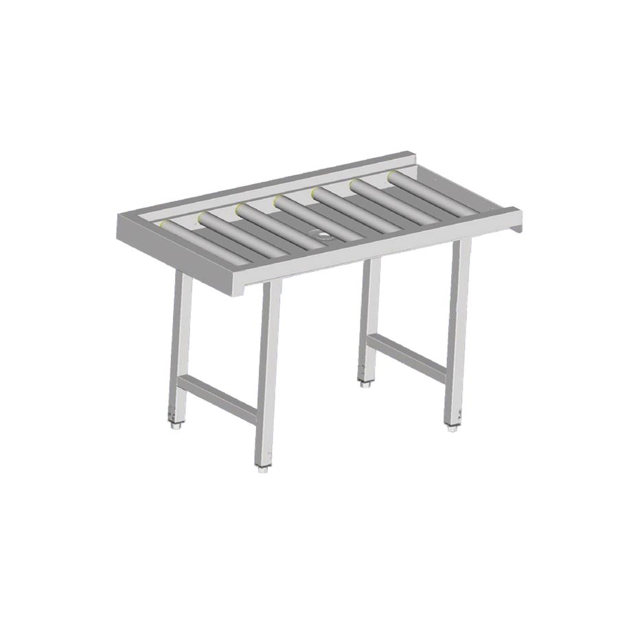 Sammic · Mesa recta rodillos MR-1600 (1600 x 630 x 850 mm)