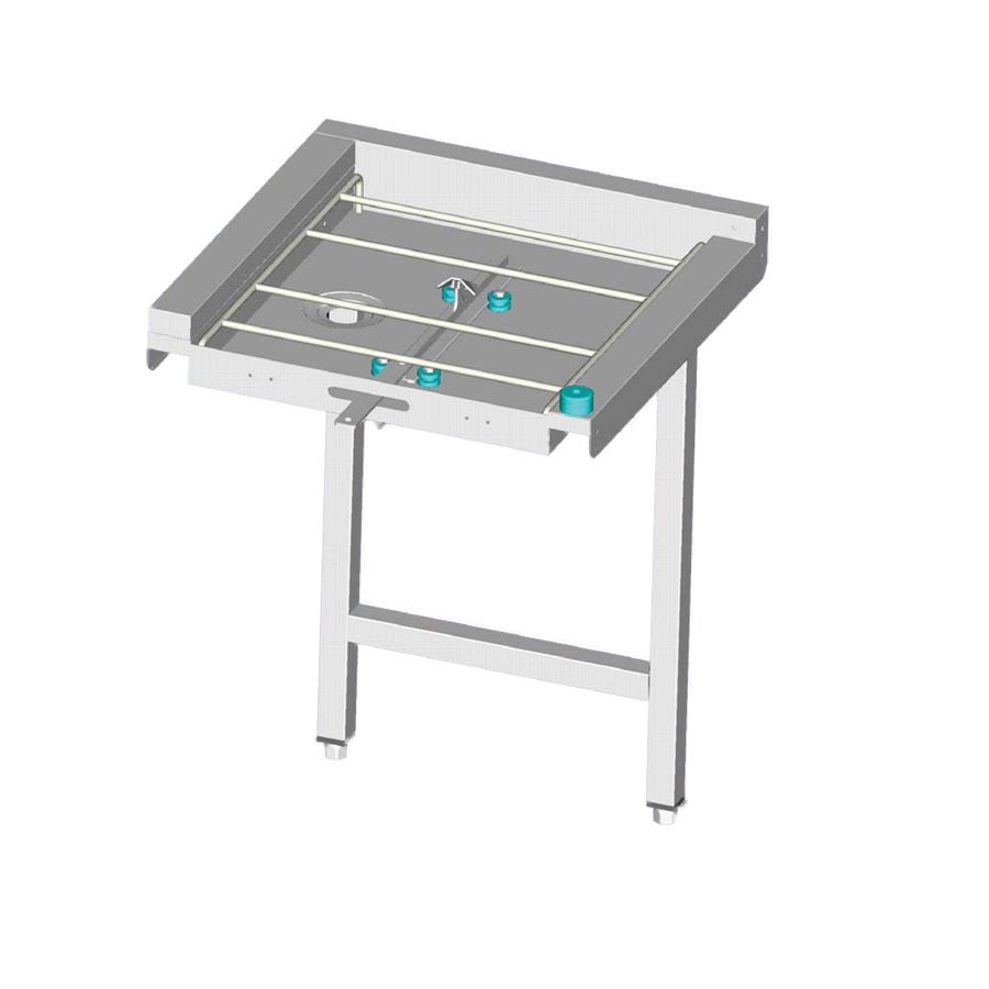 Sammic · Mesa de carga en angulo MA-90 para SRC-2200 / 5000 (800 x 800 mm)