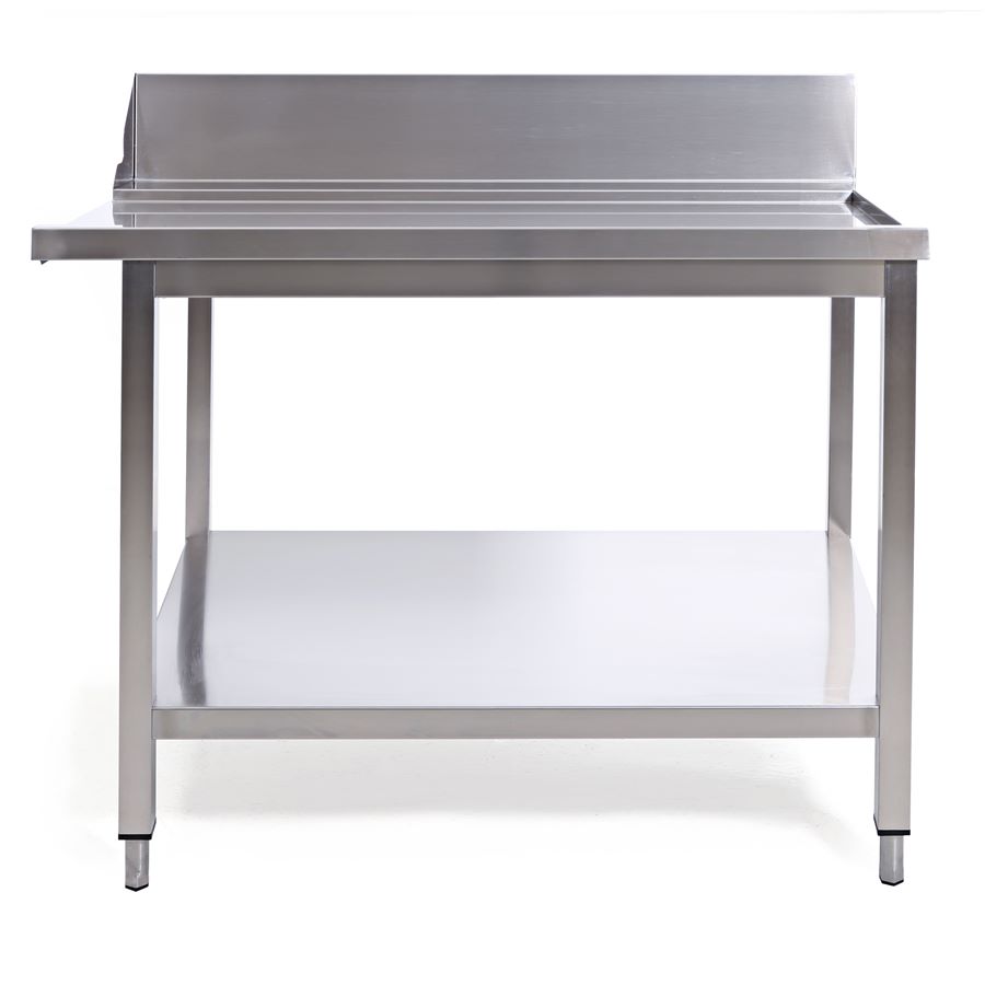 Sammic · Mesa lateral con peto MP-1200D derecha (1200 x 750 x 850 mm)