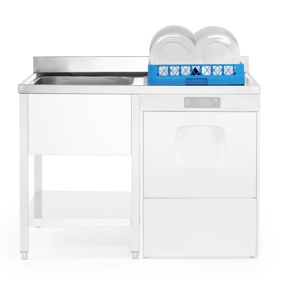 Sammic · Fregadero con escurridor y orificio 1800x600 FR-618/111D