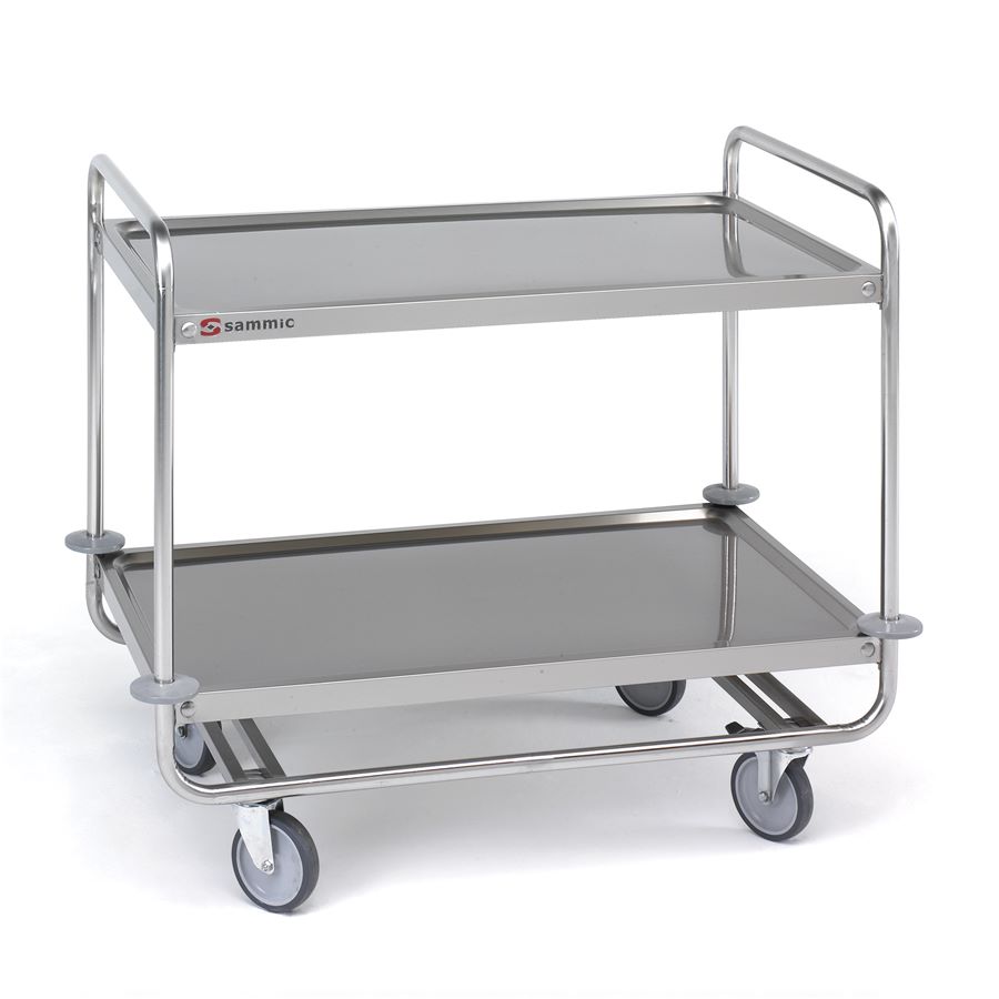Sammic · Carro de servicio reforzado 2 estantes - 1000 x 600 mm - CSR-210