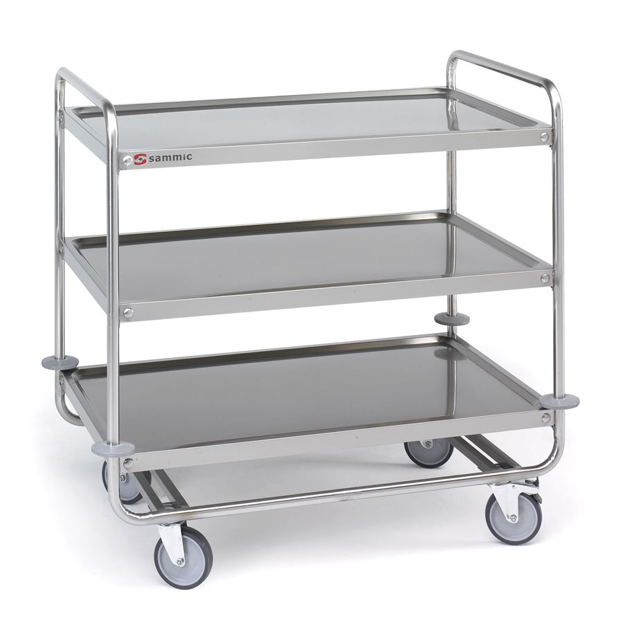 Sammic · Carro de servicio reforzado 3 estantes - 1000 x 600 mm - CSR-310